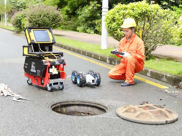 青松乡管道机器人检测