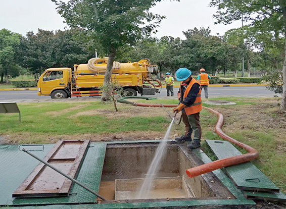 青松乡化油池清理