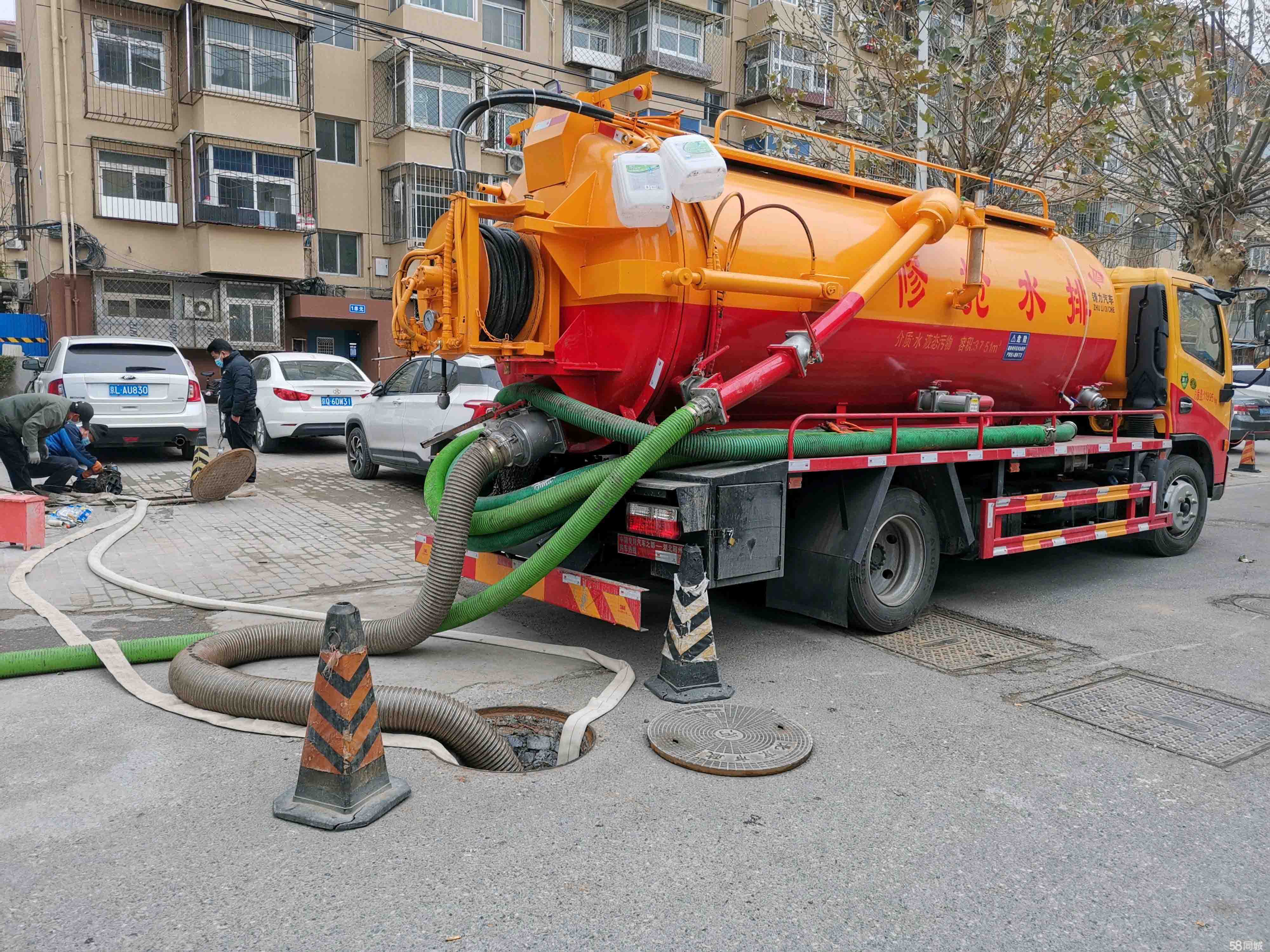 青松乡抽粪吸污