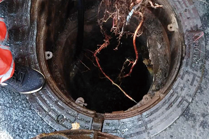 青松乡管道预处理